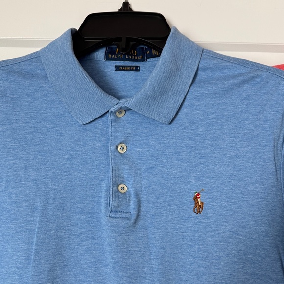 BUNDLE✨ Ralph Lauren Blue and Red Polo Shirt Set - Picture 2 of 6